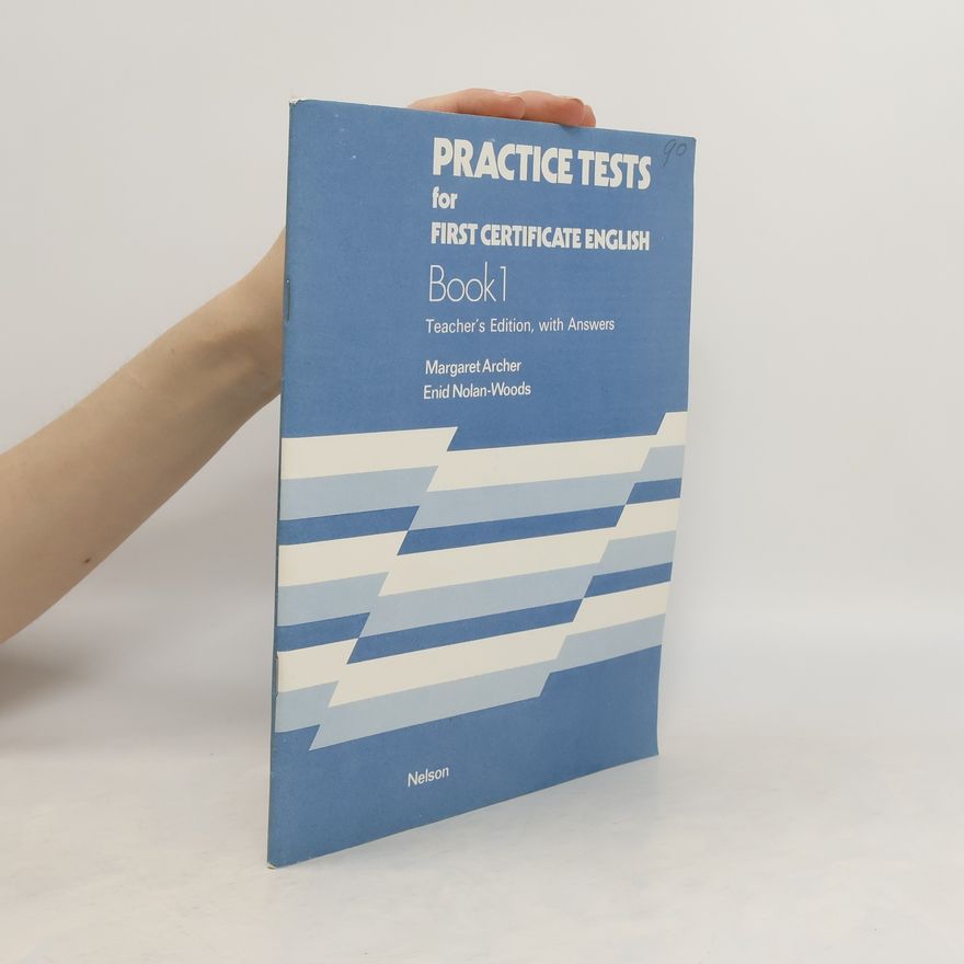 Autorenkollektiv Practice Tests for First Certificate English. Book 1. Teacher's Edition, with Answers