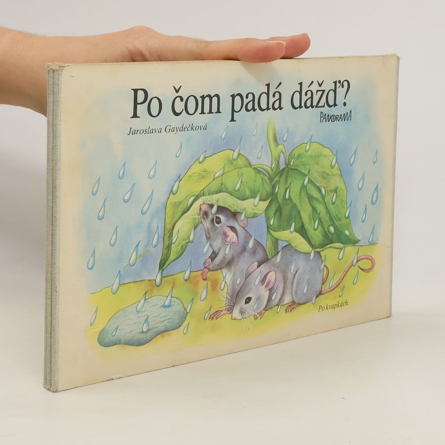 Jaroslava Gaydečková Po čom padá dážď?