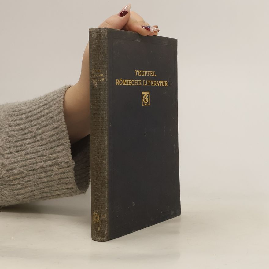 Various authors Teuffel Römische Literatur