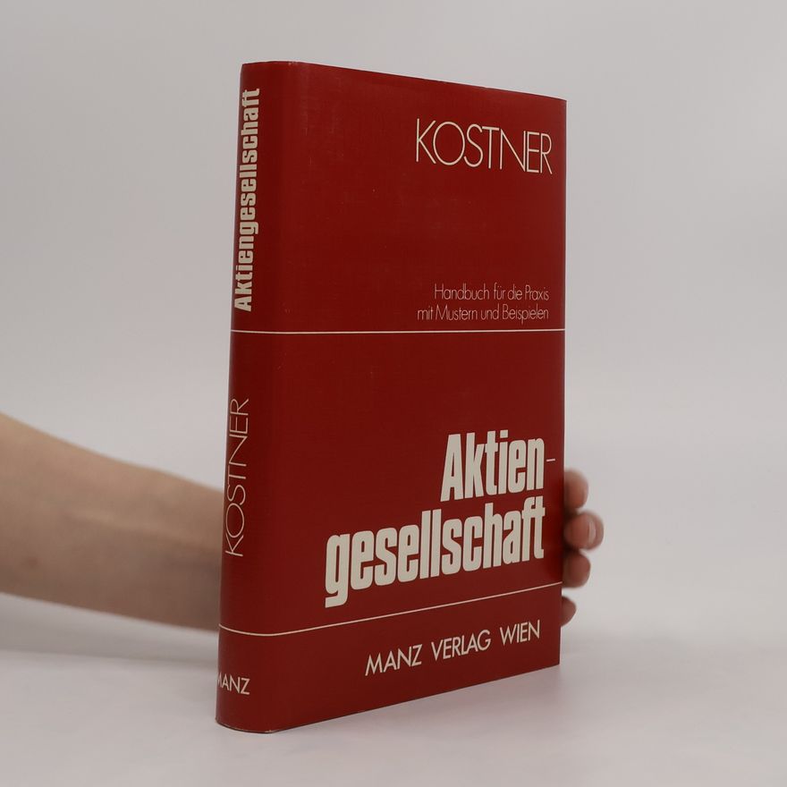 Alfred Kostner Die Aktiengesellschaft