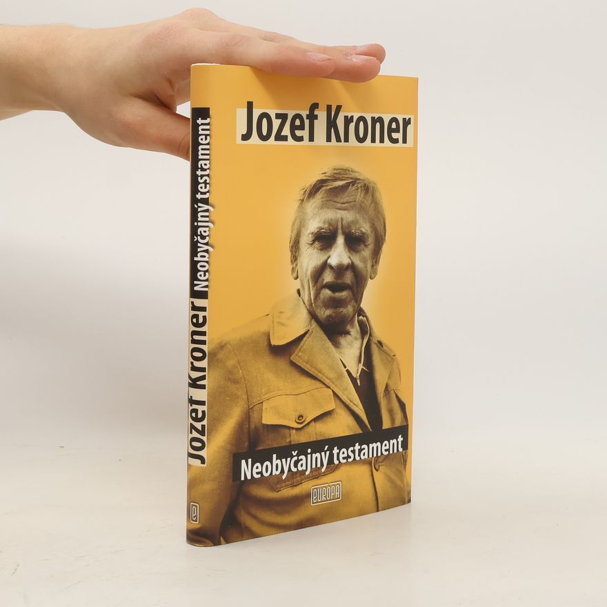 Jozef Kroner Neobyčajný testament