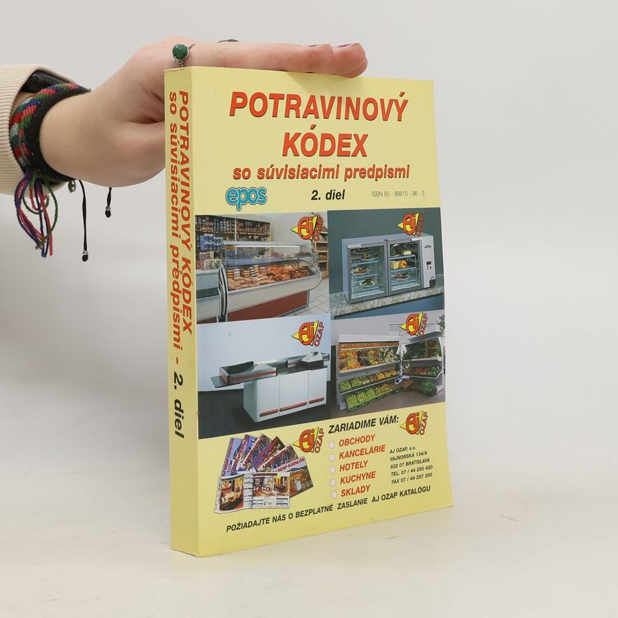 Autorenkollektiv Potravinový kódex so súvisiacimi predpismi 2. diel