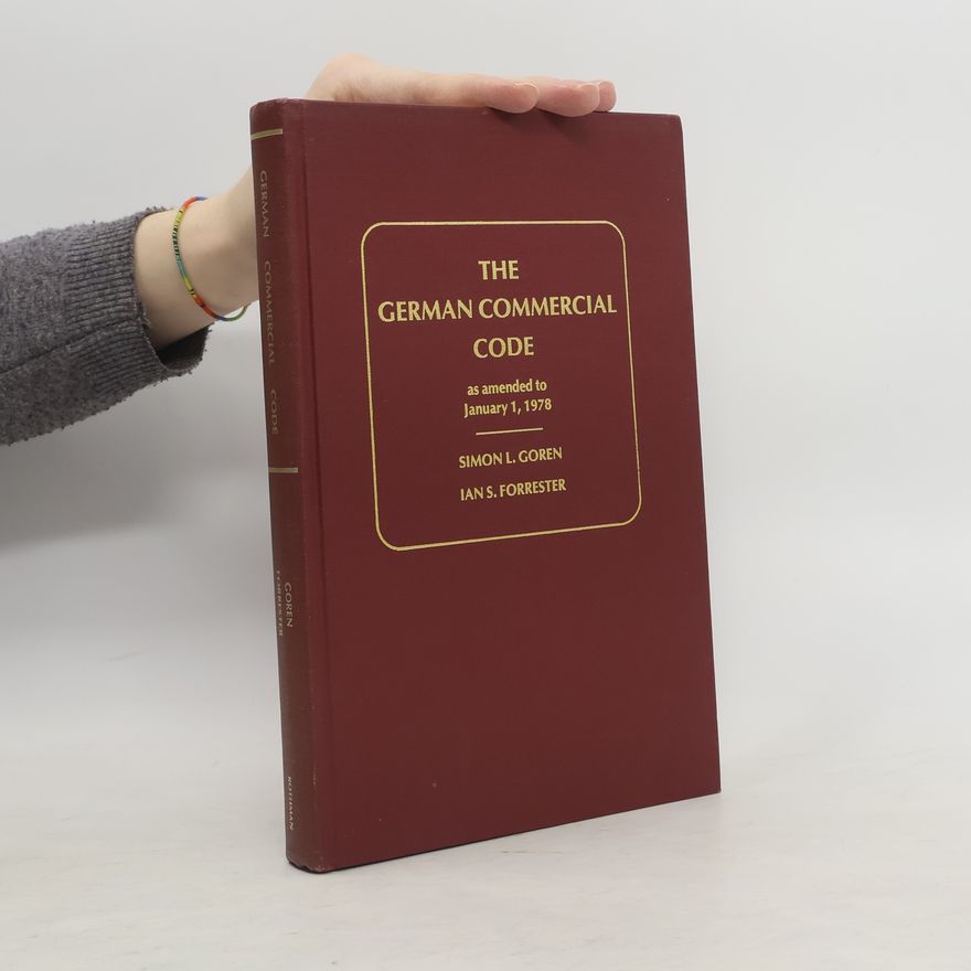 Kolektív autorov The German Commercial Code as Amended to January 1, 1978