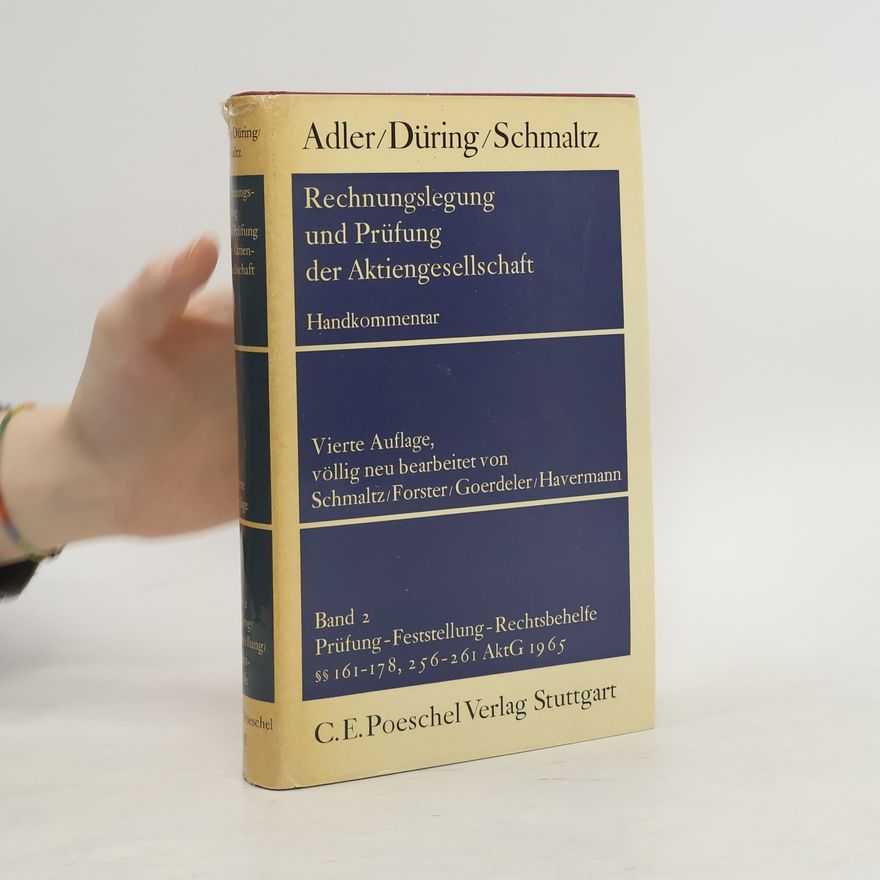 Autorenkollektiv Rechnungslegung und Prüfung der Aktiengesellschaft