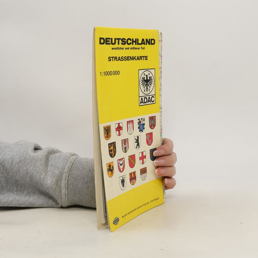 Autores varios Deutschland westlicher und mittlerer Teil. Strassenkarte 1:1000 000