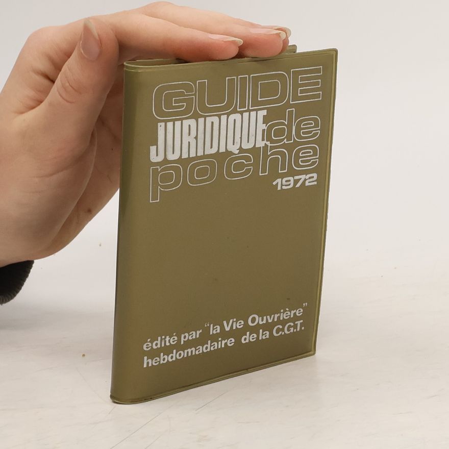 Kolektív autorov Guide juridique de poche 1972