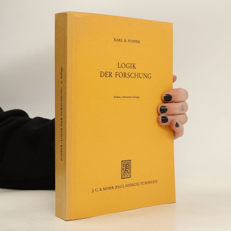 Karl Popper Logik der Forschung