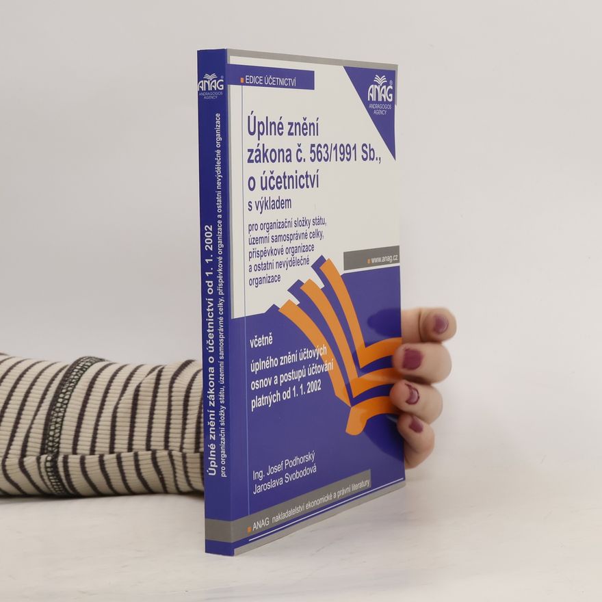 Jaroslava Svobodová Úplné znění zákona č. 563