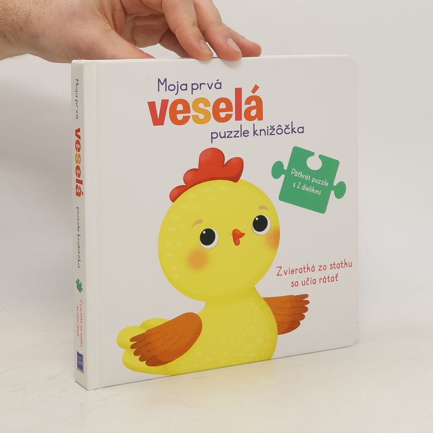 Autorenkollektiv Moja prvá veselá puzzle knižôčka Zvieratká zo statku sa učia rátať