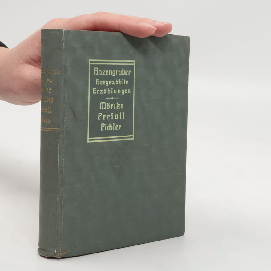 Various authors Anzengruber Ausgewählte Erzählungen