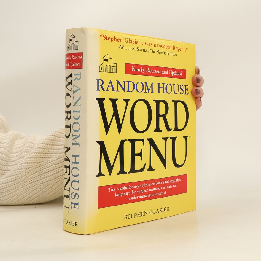 Stephen Glazier Random House Word Menu