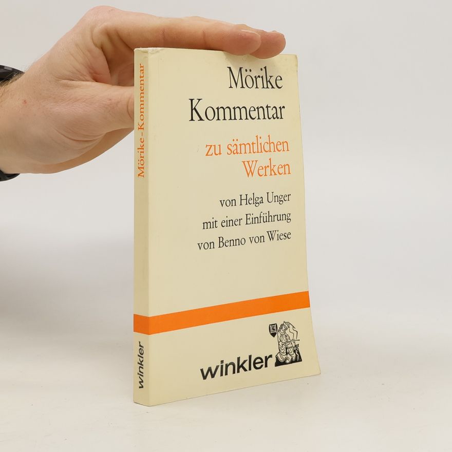 Kolektiv autorů Mörike - Kommentar zu sämtlichen Werken
