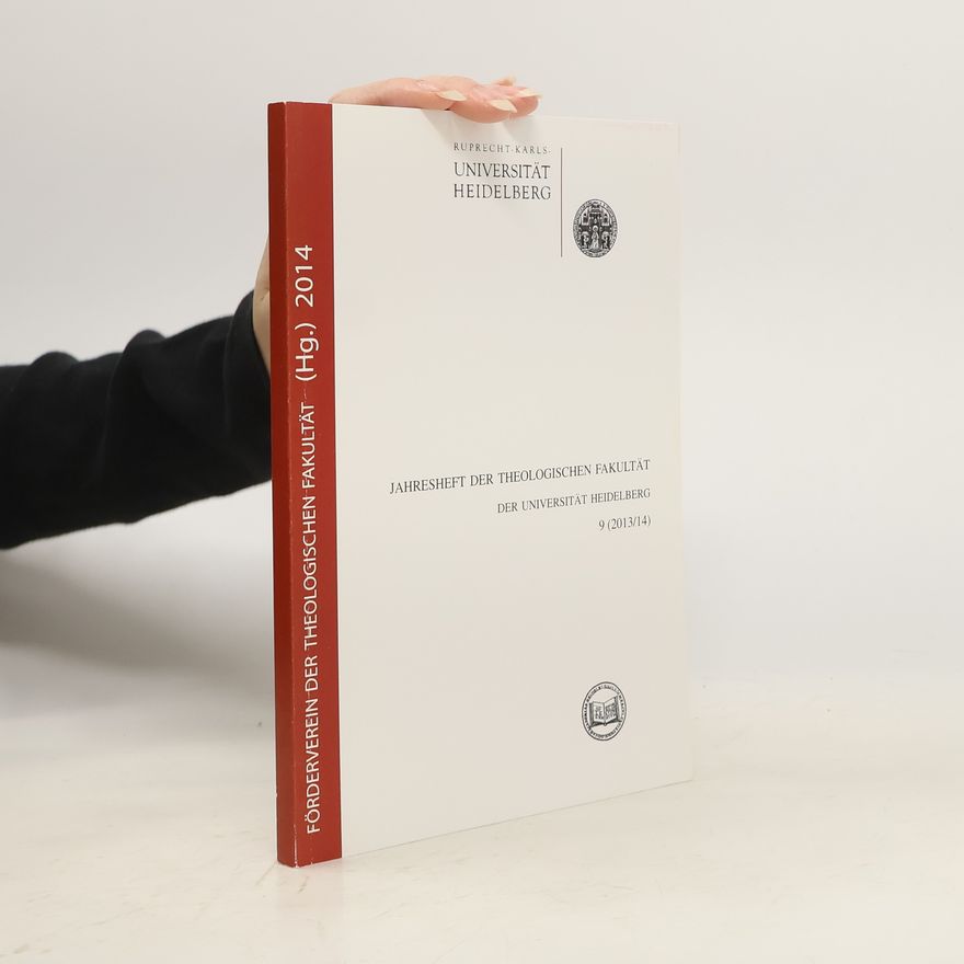 Collectif d'auteurs Jahresheft der Theologischen Fakultät der Universität Heidelberg 9 2013/2014