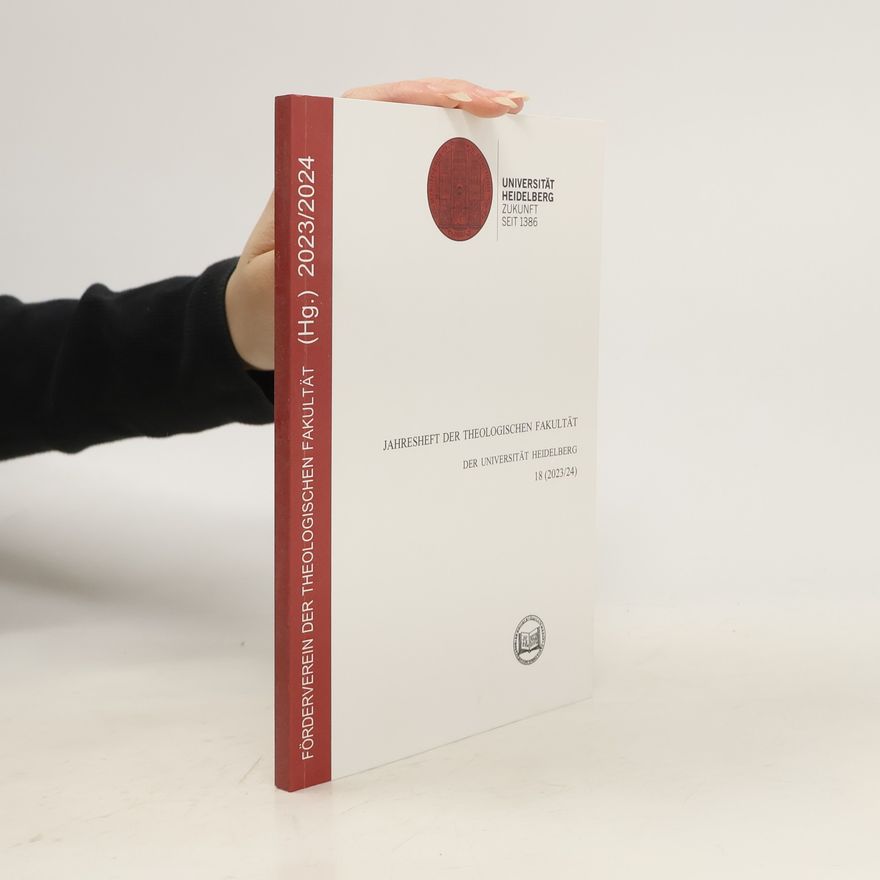 Collectif d'auteurs Jahresheft der Theologischen Fakultät der Universität Heidelberg 18 2023/2024