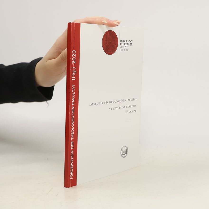 Collectif d'auteurs Jahresheft der Theologischen Fakultät der Universität Heidelberg 15 (20/2019)