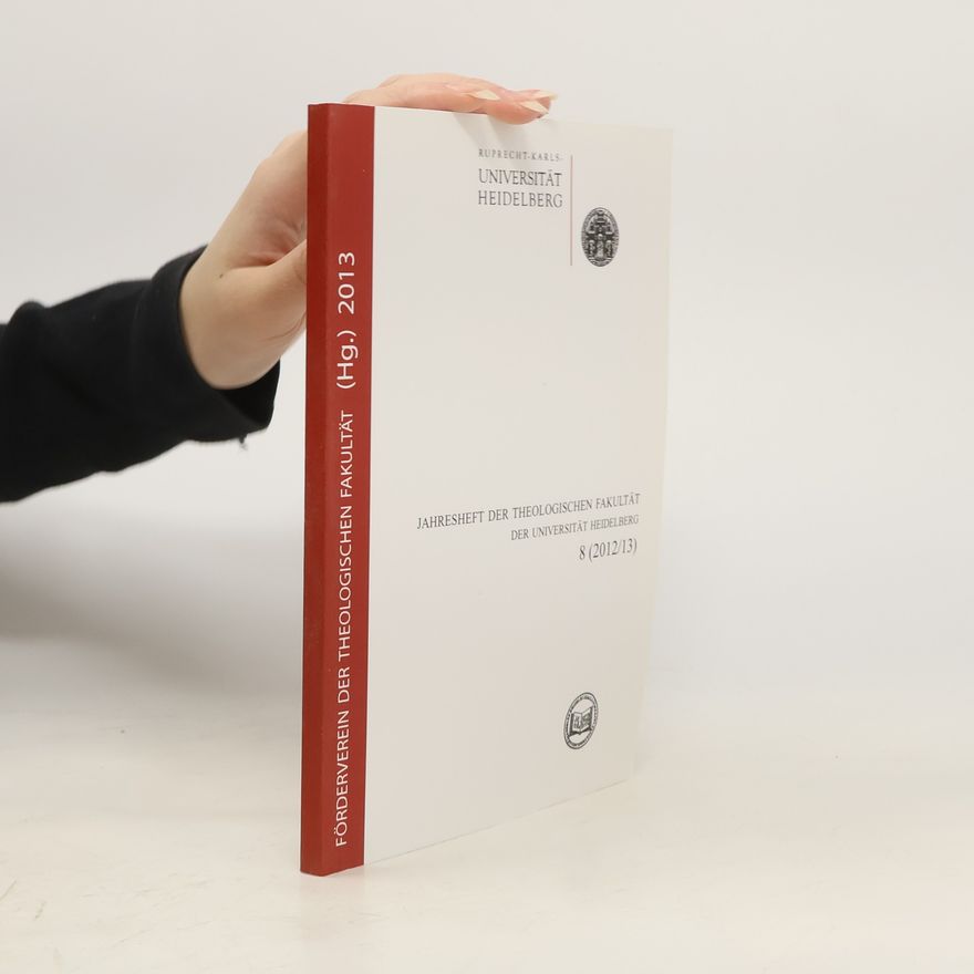 Collectif d'auteurs Jahresheft der Theologischen Fakultät der Universität Heidelberg 2012/2013