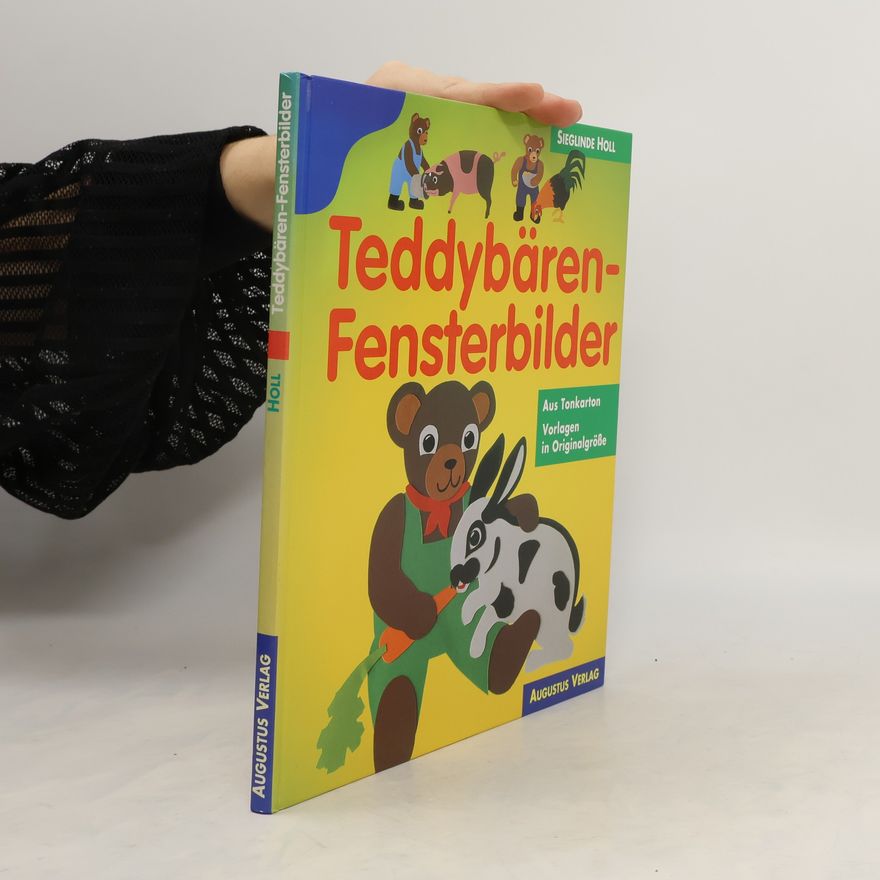 Sieglinde Holl Teddybären-Fensterbilder aus Tonkarton