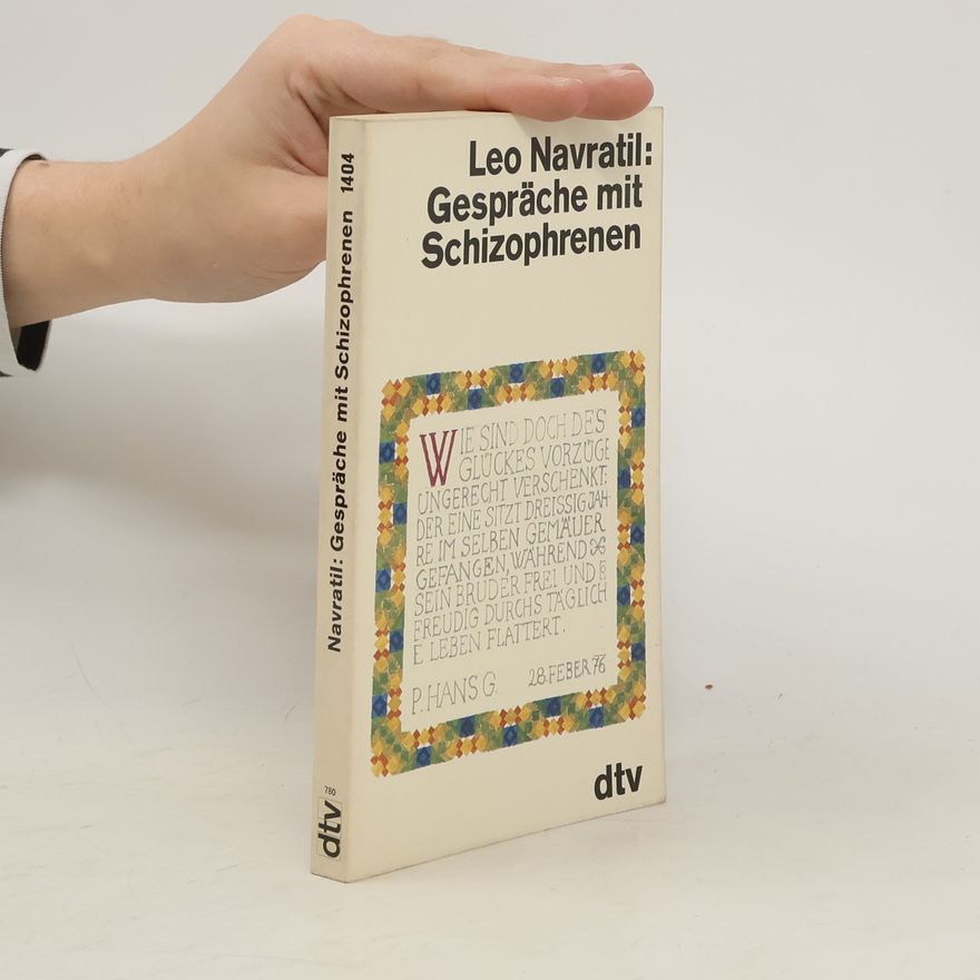 Leo Navratil Gespräche mit Schizophrenen