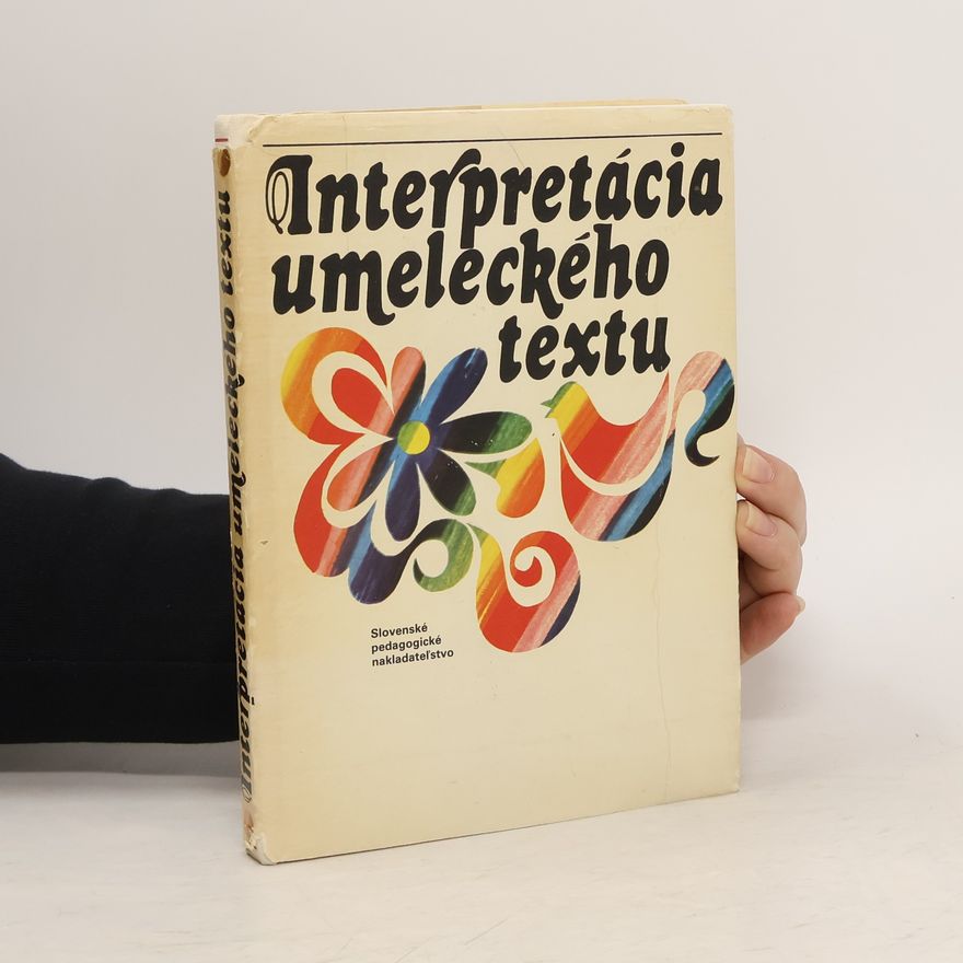 Anton Popovič Interpretácia umeleckého textu