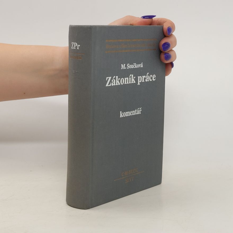 Marie Součková Zákoník práce - komentář
