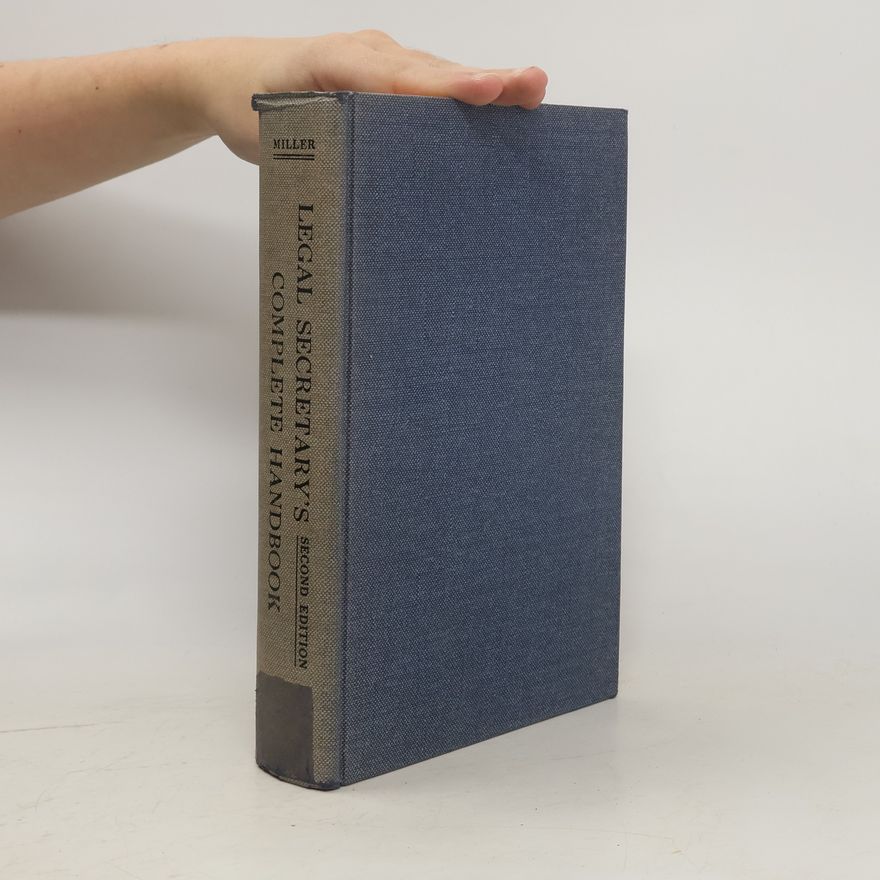 Besse May Miller Legal Secretary's Complete Handbook