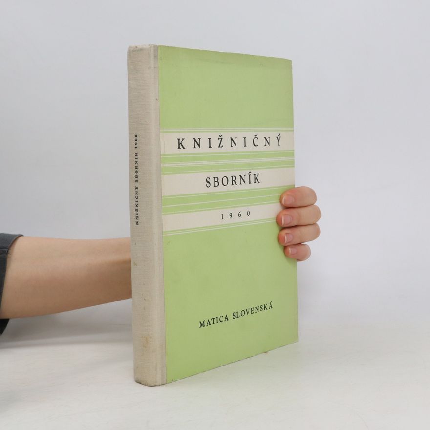 Various authors Knižničný sborník 1960