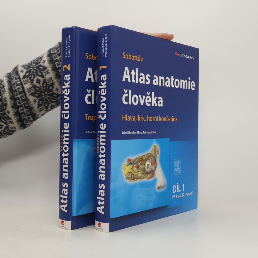 Renate Putz Sobottův atlas anatomie člověka 1.-2. díl