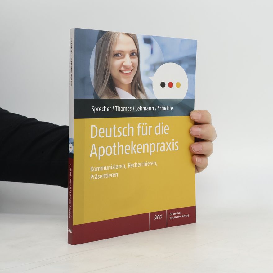 Anke Schichte Deutsch für die Apothekenpraxis