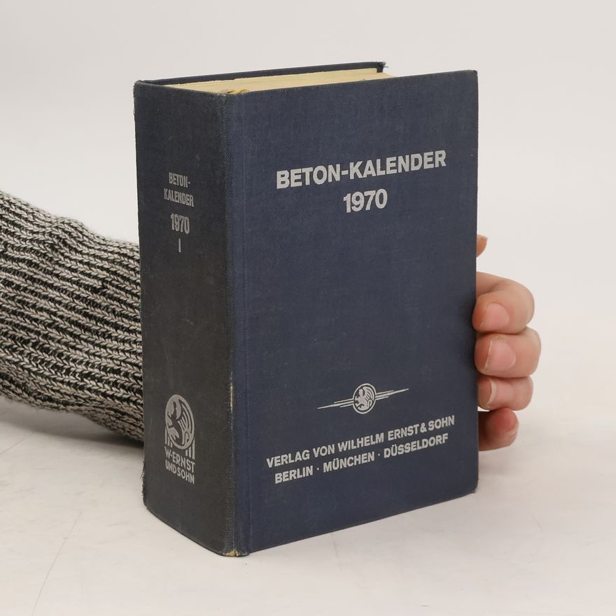 Various authors Beton-Kalender 1970