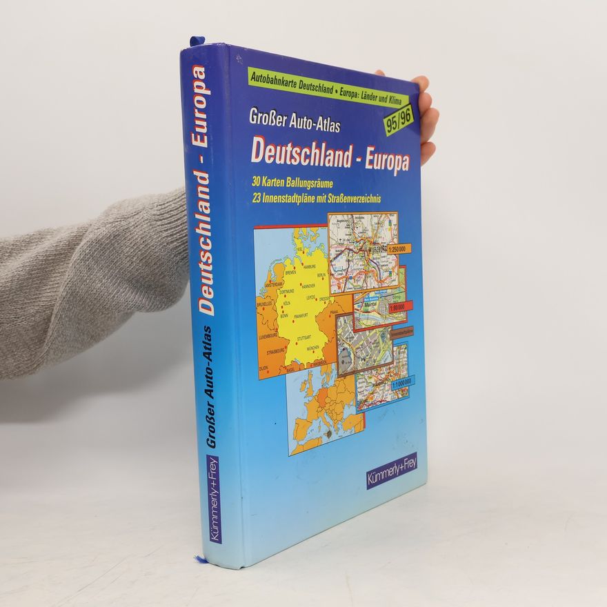 Autorenkollektiv Grosser Autoatlas Deutschland-Europa