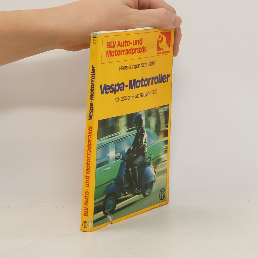 Hans-Jürgen Schneider Vespa-Motorroller