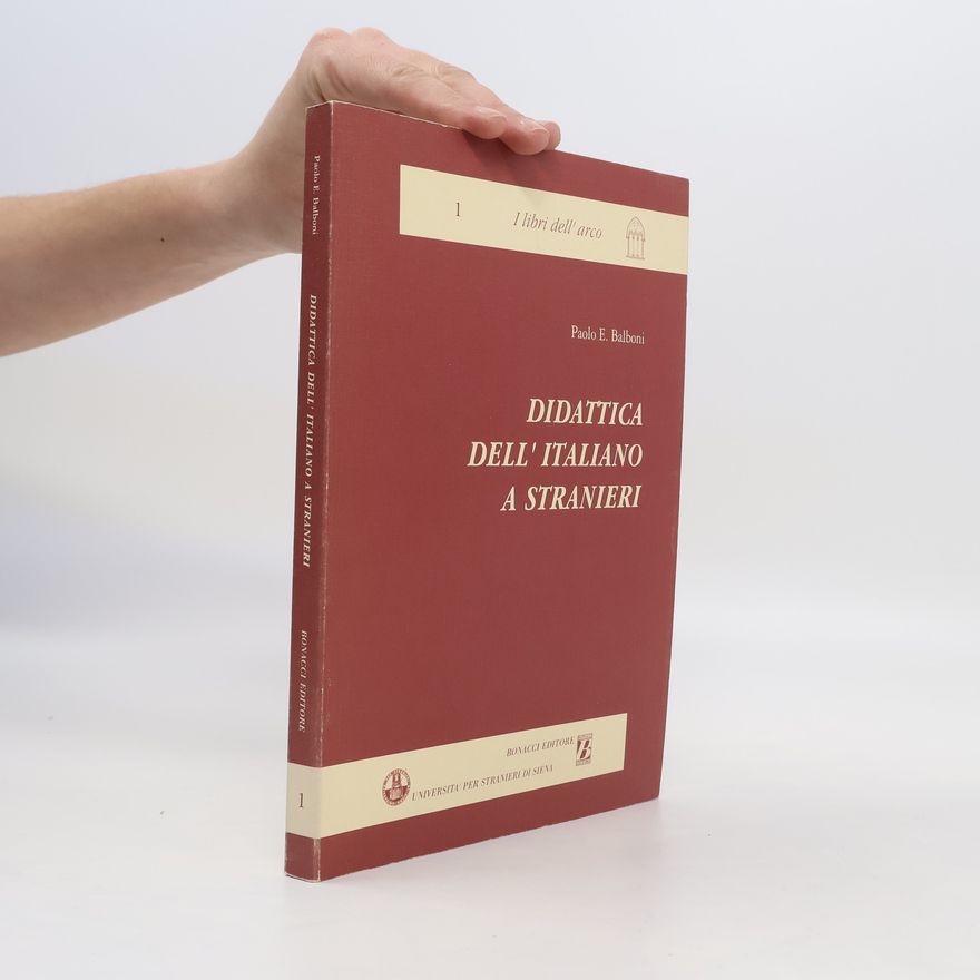 Paolo Ernesto Balboni Didattica dell' italiano a stranieri 1