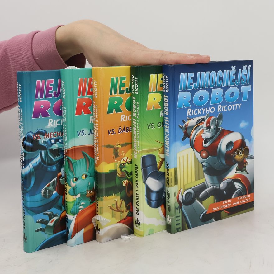 Dav Pilkey Nejmocnější robot Rickyho Ricotty 1-5