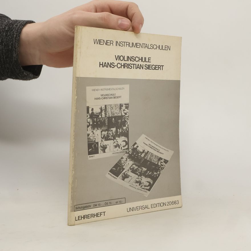 Autores varios Violinschule Hans-Christian Siegert