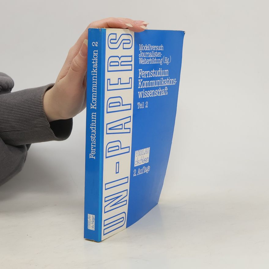 Autorenkollektiv Fernstudium Kommunikationswissenschaft