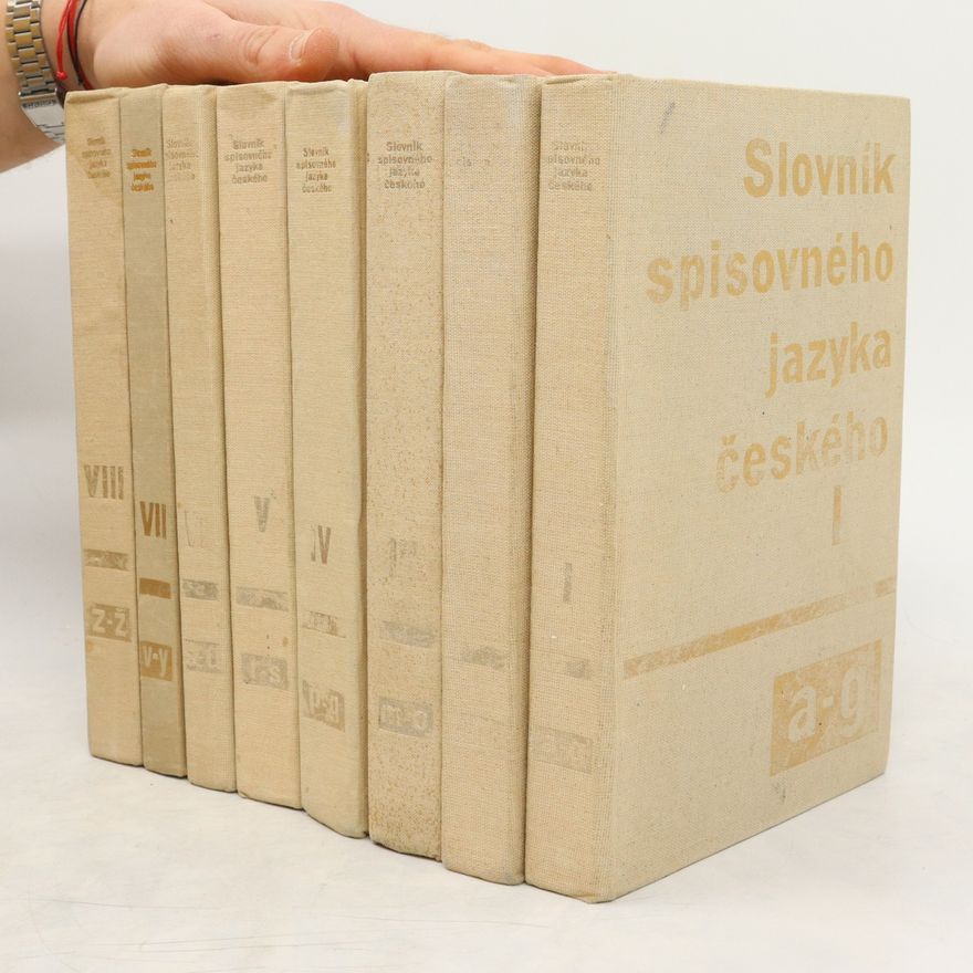 A. Jedlička Slovník spisovného jazyka českého. I.-VIII. díl