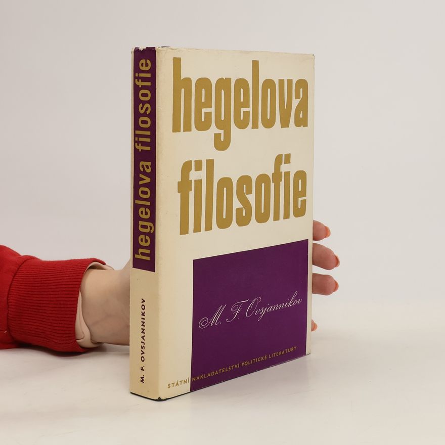 M. F. Ovsjannikov Hegelova filosofie