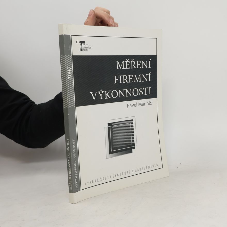 Pavel Marinič Měření firemní výkonnosti