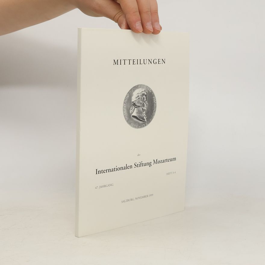 Autorenkollektiv Mitteilungen der Internationalen Stiftung Mozarteum