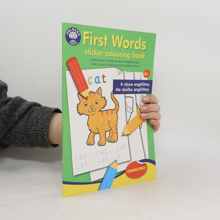 Autorenkollektiv First Words Sticker Colouring Book