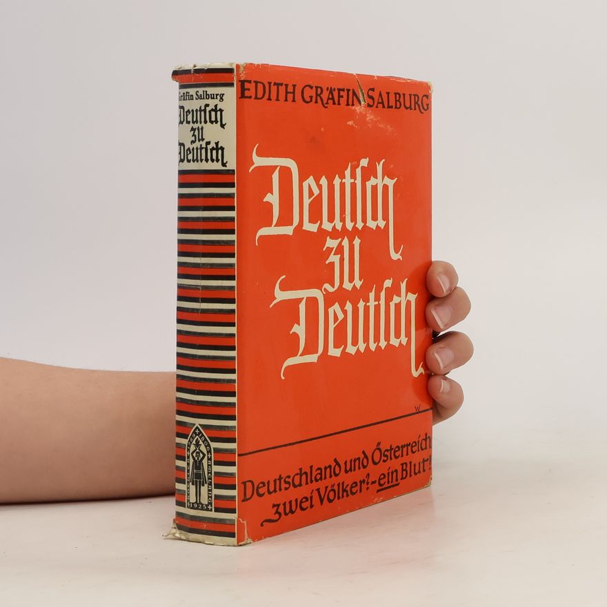 Edith Gräfin Salburg Deutsch zu Deutsch