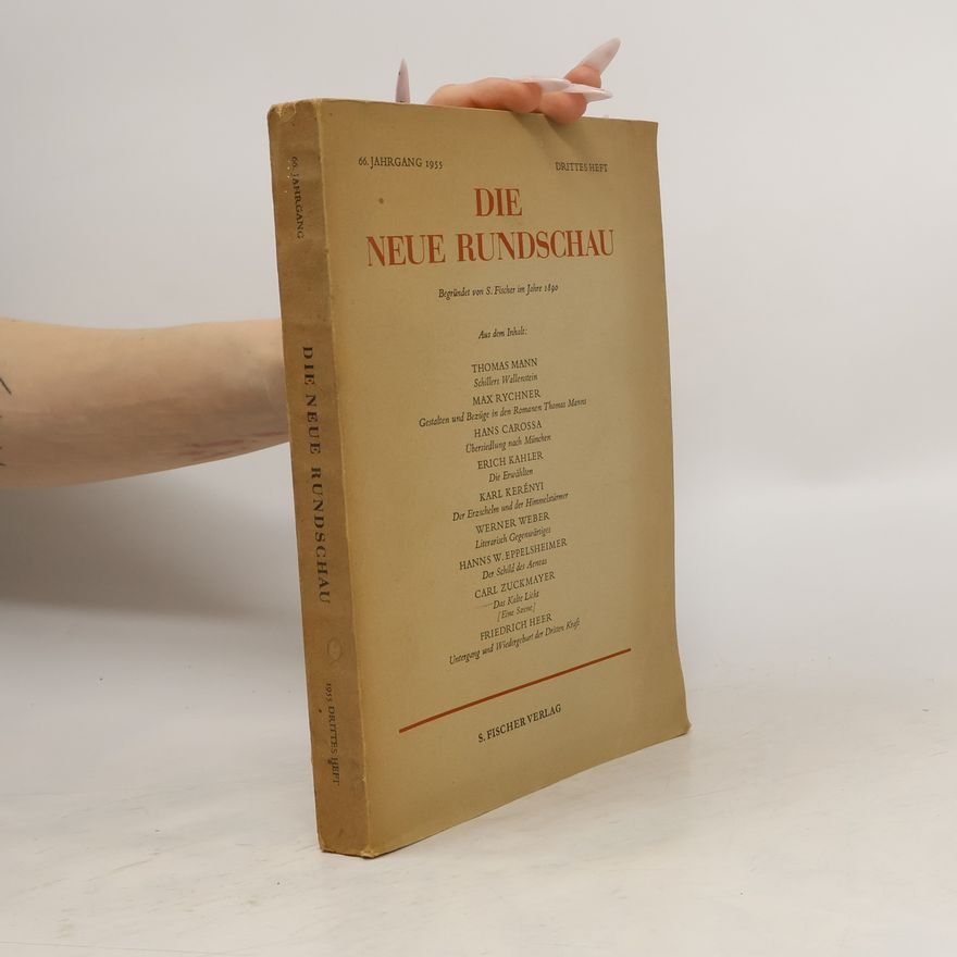 Autorenkollektiv Die neue Rundschau 66. Jahrgang 1955. Drittes Heft