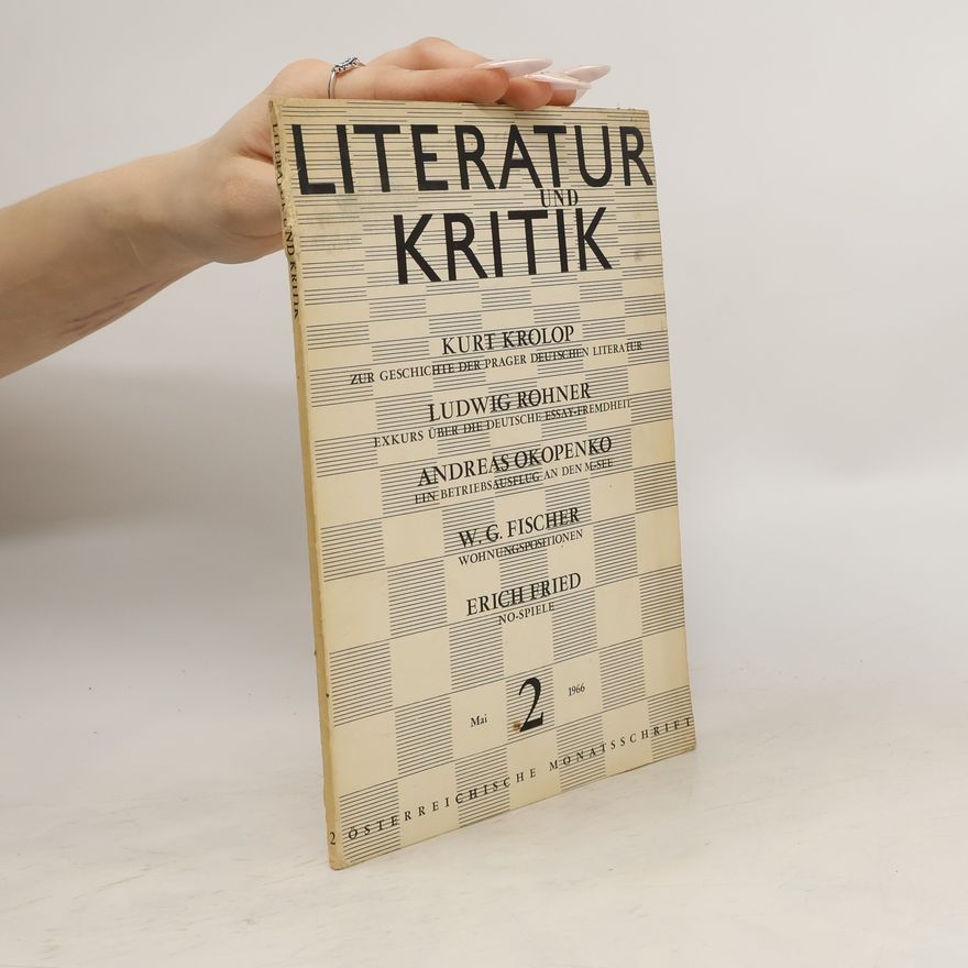 Various authors Literatur und Kritik 2