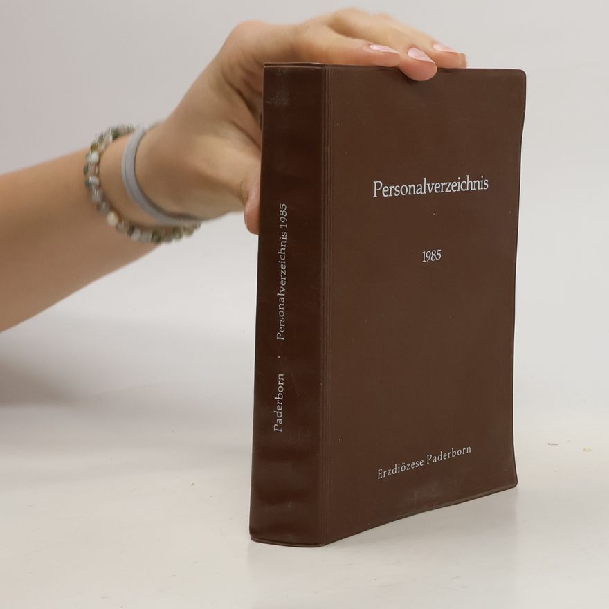 Erzdiözese Paderborn Personalverzeichnis 1985 Erzdiözese Paderborn