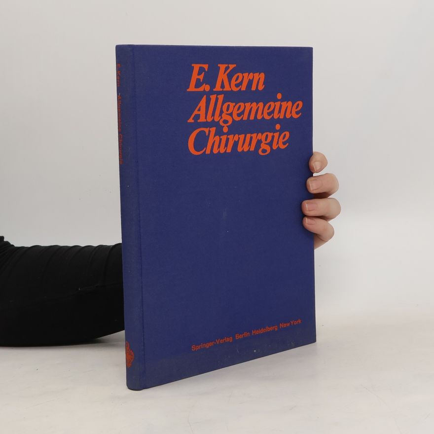 Ernst Kern Allgemeine Chirurgie