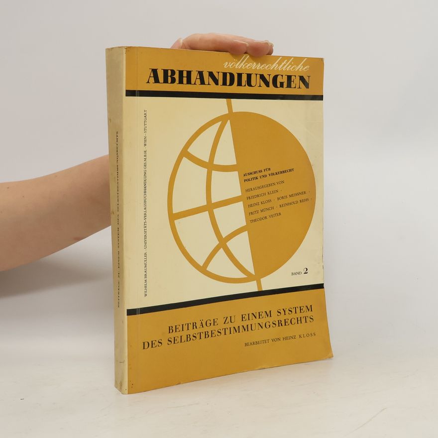 Autorenkollektiv Völkerrechtliche Abhandlungen. Band 2