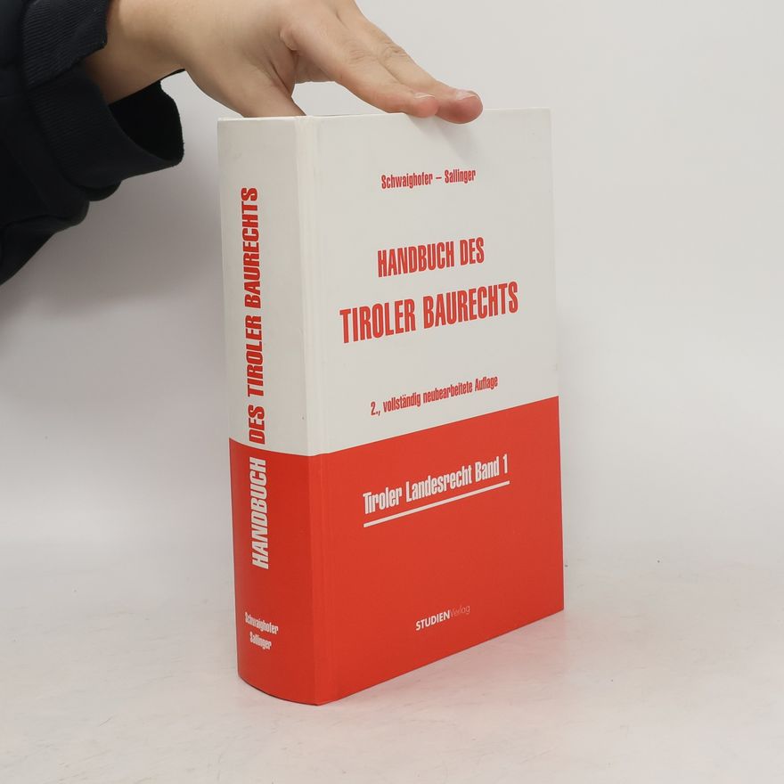 Autorenkollektiv Handbuch des Tiroler Baurechts