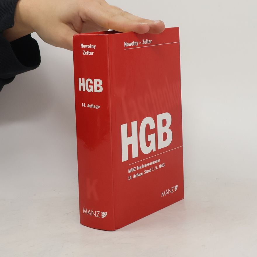 Peter Zetter Handelsgesetzbuch