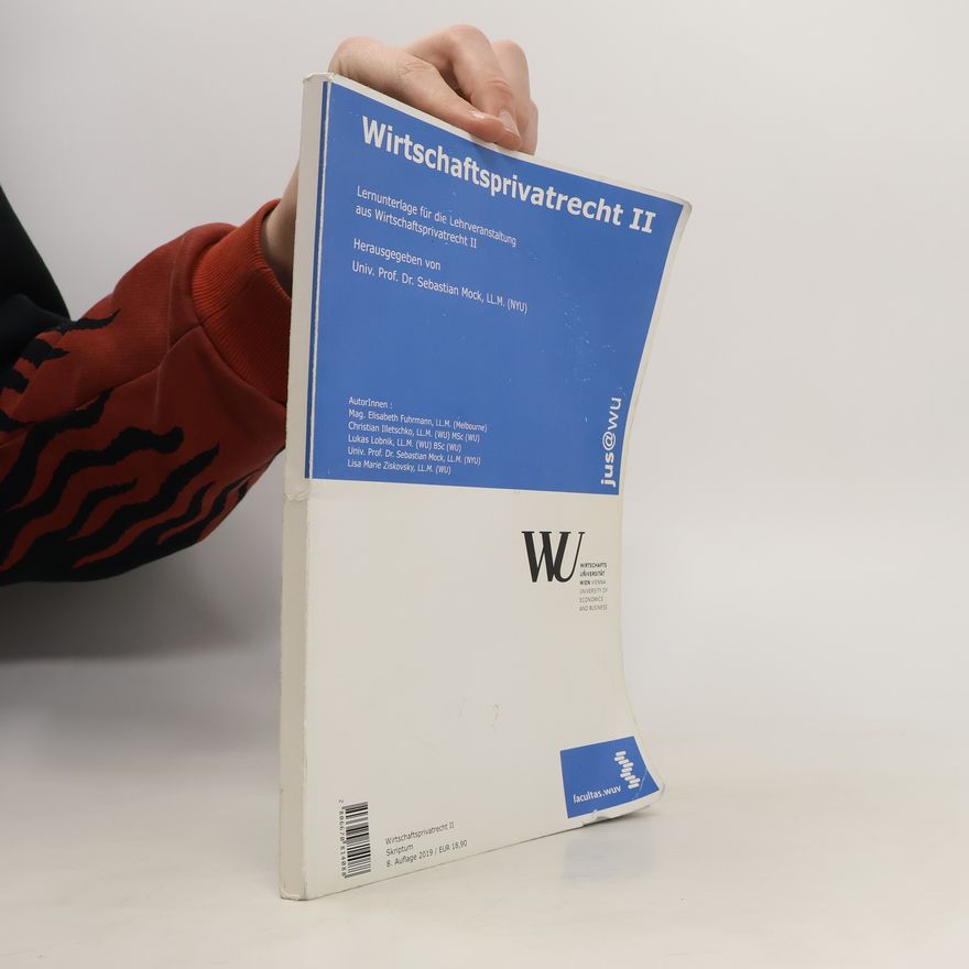 Kolektív autorov Wirtschaftsprivatrecht II.