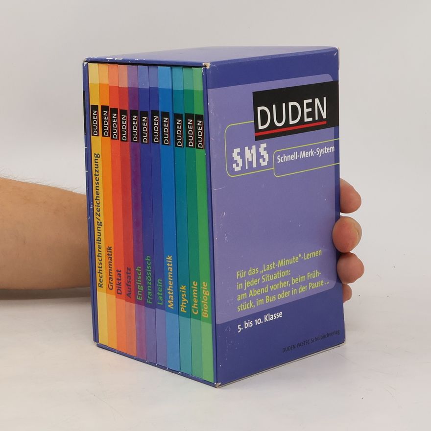 Autorenkollektiv Duden Schnell-Merk-System 5. bis 10. Klasse . Box - 11 Bände